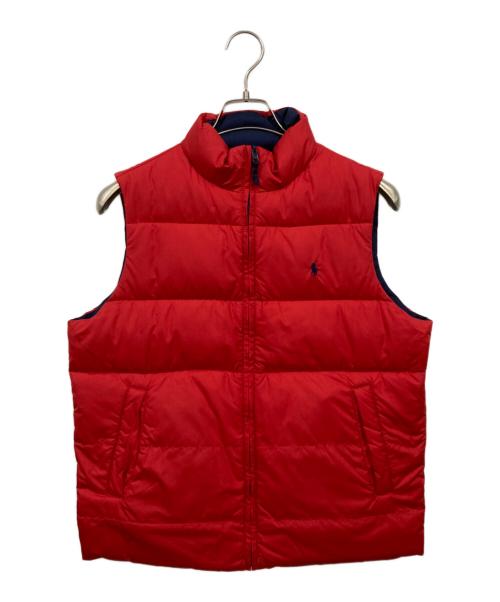 POLO RALPH LAUREN（ポロ・ラルフローレン）POLO RALPH LAUREN (ポロ・ラルフローレン) ダウンベスト ネイビー サイズ:M(12/14)の古着・服飾アイテム