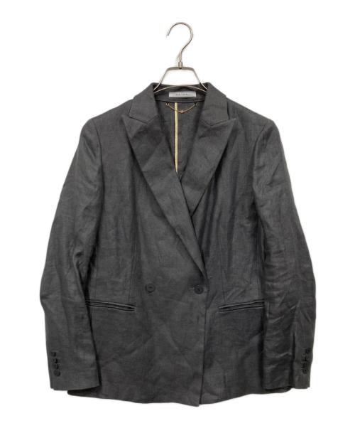 BEIGE（ベイジ）BEIGE (ベイジ) BURDOCK / ダブルジャケット グレー サイズ:2の古着・服飾アイテム