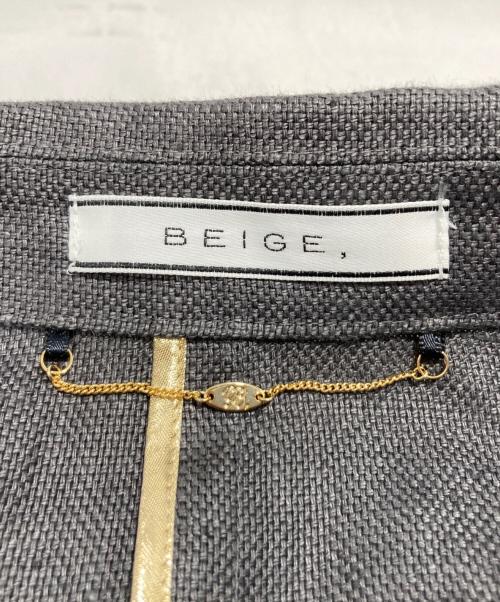 BEIGE（ベイジ）BEIGE (ベイジ) BURDOCK / ダブルジャケット グレー サイズ:2の古着・服飾アイテム