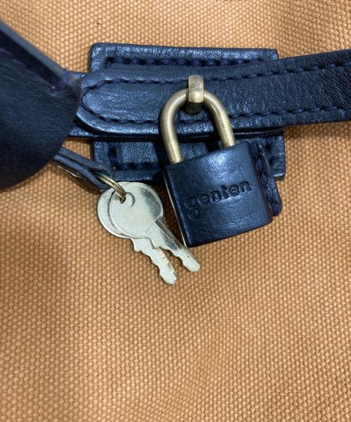 genten（ゲンテン）genten (ゲンテン) 2WAYバッグ ベージュの古着・服飾アイテム