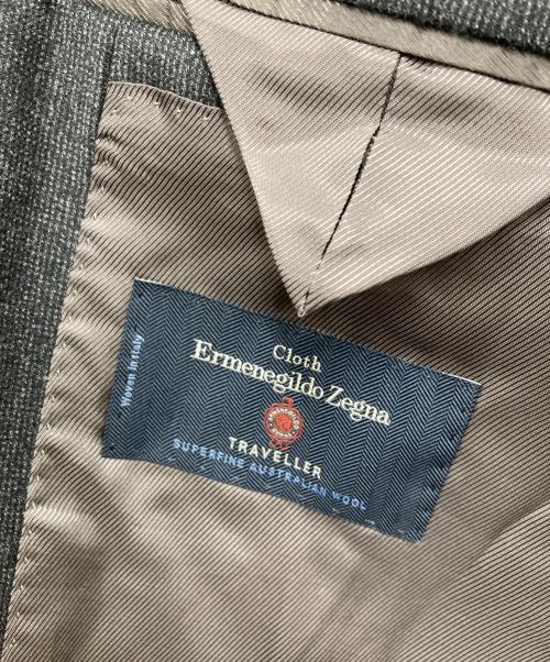 ERMENEGILDO ZEGNA（エルメネジルド・ゼニア）ERMENEGILDO ZEGNA (エルメネジルド・ゼニア) SHIPS (シップス) セットアップスーツ グレー サイズ:48の古着・服飾アイテム