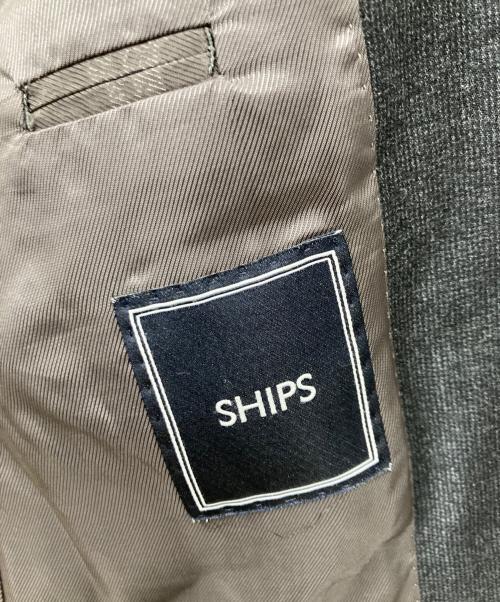 ERMENEGILDO ZEGNA（エルメネジルド・ゼニア）ERMENEGILDO ZEGNA (エルメネジルド・ゼニア) SHIPS (シップス) セットアップスーツ グレー サイズ:48の古着・服飾アイテム