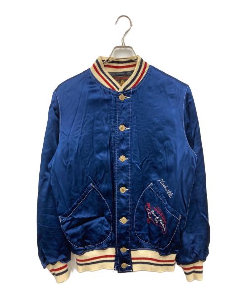 Hysteric Glamour（ヒステリックグラマー）Hysteric Glamour (ヒステリックグラマー) 刺繍スカジャン ネイビー サイズ:Mの古着・服飾アイテム