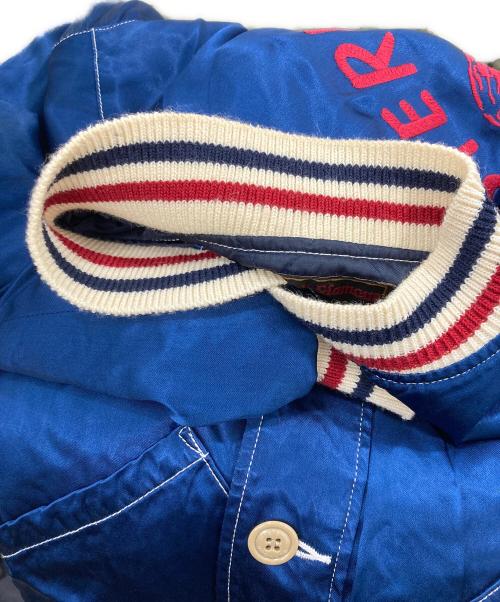 Hysteric Glamour（ヒステリックグラマー）Hysteric Glamour (ヒステリックグラマー) 刺繍スカジャン ネイビー サイズ:Mの古着・服飾アイテム