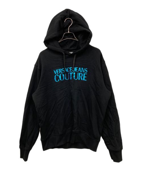 VERSACE JEANS COUTURE（ヴェルサーチ ジーンズクチュール）VERSACE JEANS COUTURE (ヴェルサーチ ジーンズクチュール) パーカー ブラック サイズ:XLの古着・服飾アイテム