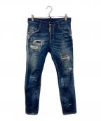 DSQUARED2ディースクエアード）の古着「Skater Jean」｜ブルー