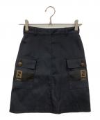 FENDIフェンディ）の古着「スカート」｜グレー