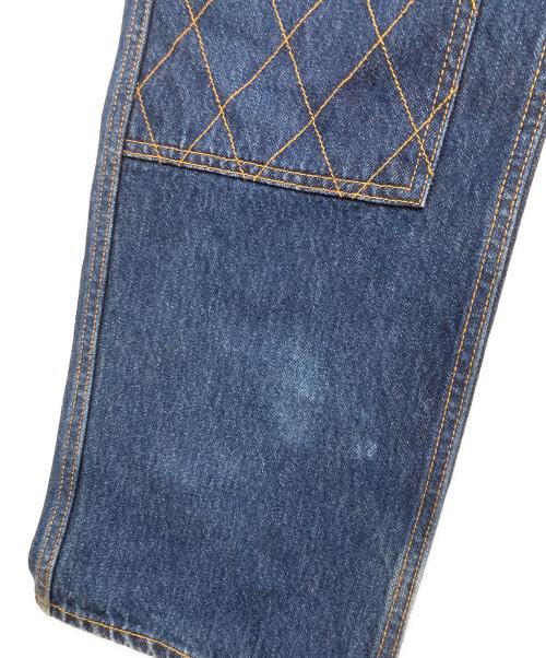 KOJIMA GENES（コジマジーンズ）KOJIMA GENES (コジマジーンズ) キルティングダブルニーデニムパンツ インディゴ サイズ:34の古着・服飾アイテム