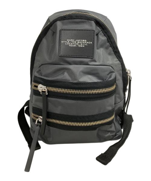 MARC JACOBS（マークジェイコブズ）MARC JACOBS (マークジェイコブズ) The Biker Nylon Backpack グレーの古着・服飾アイテム