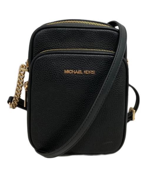 MICHAEL KORS（マイケル・コース）MICHAEL KORS (マイケル・コース) ミディアム NS チェーン クロスボディショルダーバッグ ブラックの古着・服飾アイテム