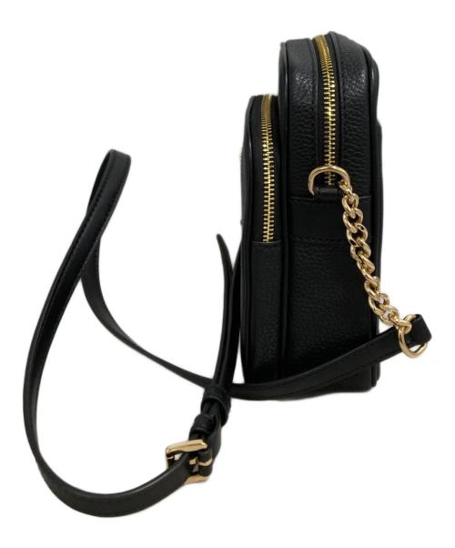 MICHAEL KORS（マイケル・コース）MICHAEL KORS (マイケル・コース) ミディアム NS チェーン クロスボディショルダーバッグ ブラックの古着・服飾アイテム