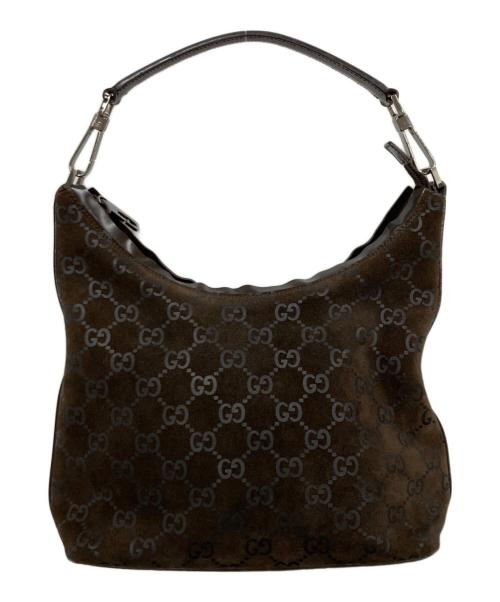 GUCCI（グッチ）GUCCI (グッチ) ワンショルダーバッグ ブラウンの古着・服飾アイテム
