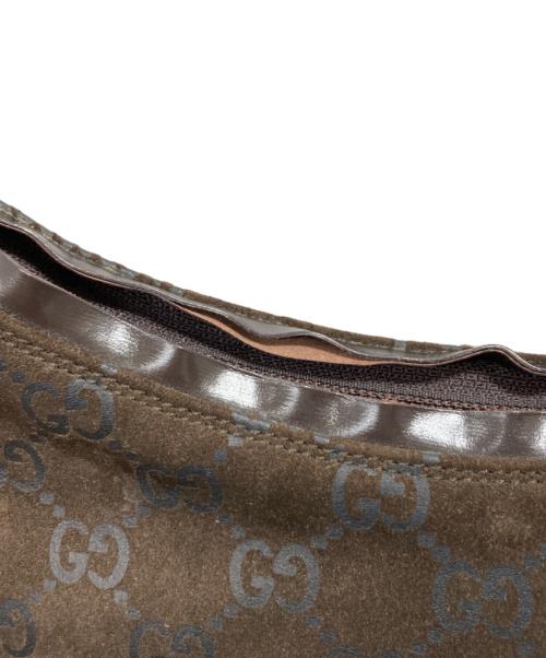 GUCCI（グッチ）GUCCI (グッチ) ワンショルダーバッグ ブラウンの古着・服飾アイテム
