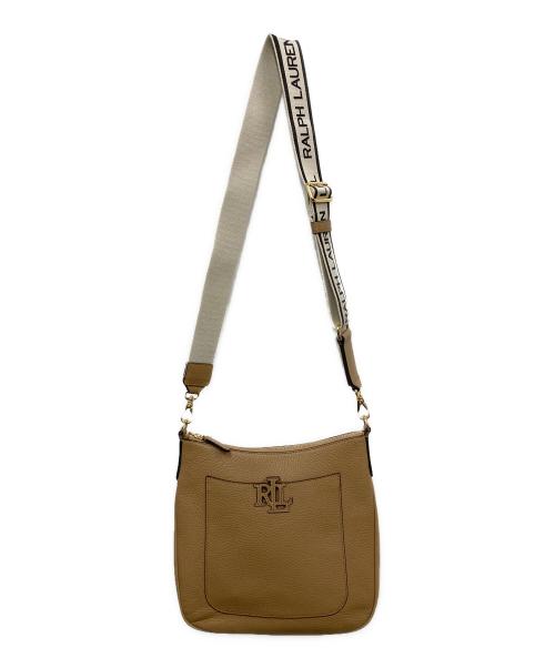 LAUREN RALPH LAUREN（ローレンラルフローレン）LAUREN RALPH LAUREN (ローレンラルフローレン) ショルダーバッグ ベージュの古着・服飾アイテム