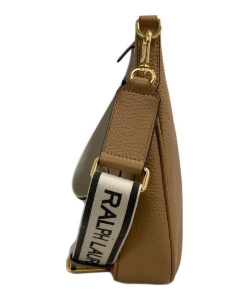 LAUREN RALPH LAUREN（ローレンラルフローレン）LAUREN RALPH LAUREN (ローレンラルフローレン) ショルダーバッグ ベージュの古着・服飾アイテム