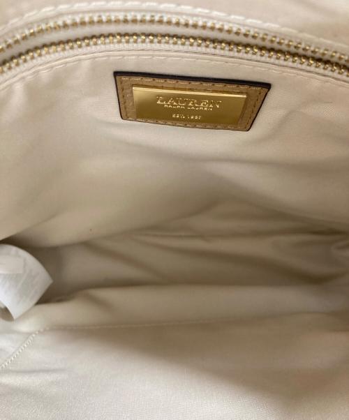 LAUREN RALPH LAUREN（ローレンラルフローレン）LAUREN RALPH LAUREN (ローレンラルフローレン) ショルダーバッグ ベージュの古着・服飾アイテム