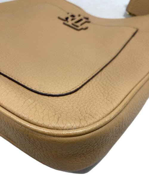 LAUREN RALPH LAUREN（ローレンラルフローレン）LAUREN RALPH LAUREN (ローレンラルフローレン) ショルダーバッグ ベージュの古着・服飾アイテム