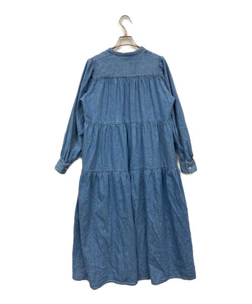 Healthy DENIM（ヘルシーデニム）Healthy denim (ヘルシーデニム) Lychee デニムワンピース インディゴの古着・服飾アイテム