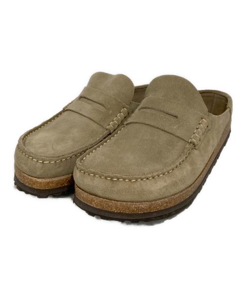 BIRKENSTOCK（ビルケンシュトック）BIRKENSTOCK (ビルケンシュトック) NAPLES Narrow ベージュ サイズ:27の古着・服飾アイテム