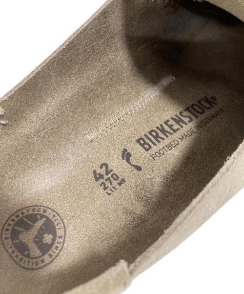 BIRKENSTOCK（ビルケンシュトック）BIRKENSTOCK (ビルケンシュトック) NAPLES Narrow ベージュ サイズ:27の古着・服飾アイテム