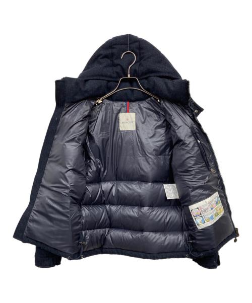 MONCLER（モンクレール）MONCLER (モンクレール) ダウンジャケット ネイビーの古着・服飾アイテム