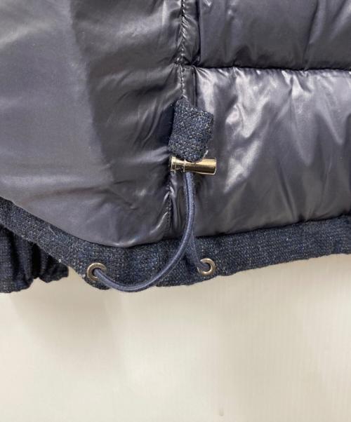 MONCLER（モンクレール）MONCLER (モンクレール) ダウンジャケット ネイビーの古着・服飾アイテム