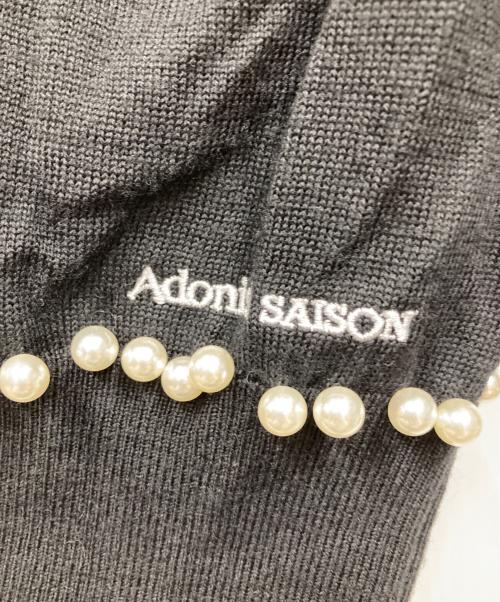 Adonisis（アドニシス）Adonisis (アドニシス) カーディガン ブラック サイズ:Fの古着・服飾アイテム