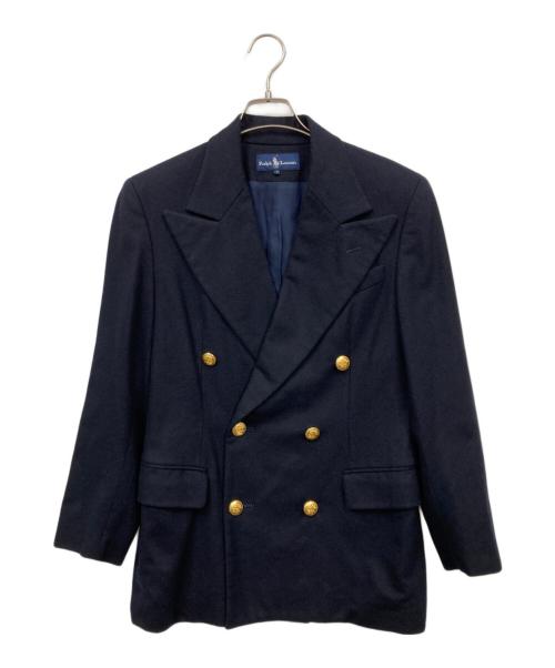 RALPH LAUREN（ラルフローレン）RALPH LAUREN (ラルフローレン) 金釦ブレザー ネイビー サイズ:46の古着・服飾アイテム