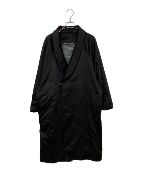 BALMAIN（バルマン）BALMAIN (バルマン) カシミヤコート ブラック サイズ:Mの古着・服飾アイテム