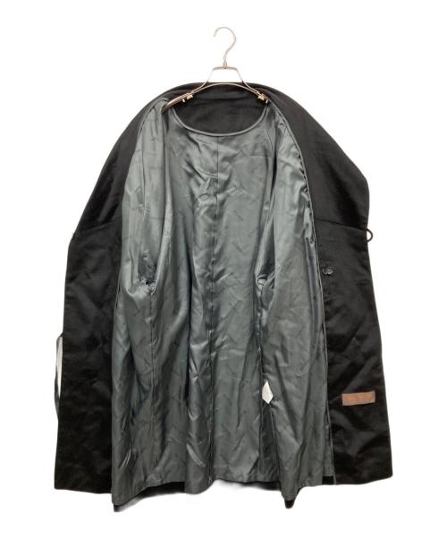 BALMAIN（バルマン）BALMAIN (バルマン) カシミヤコート ブラック サイズ:Mの古着・服飾アイテム