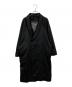 BALMAIN（バルマン）の古着「カシミヤコート」｜ブラック