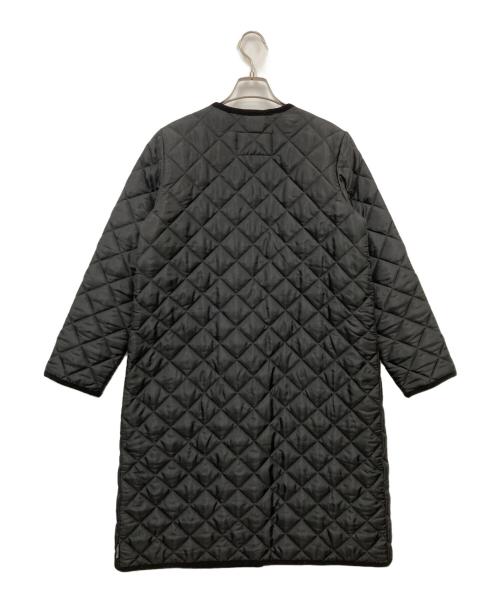 Traditional Weatherwear（トラディショナルウェザーウェア）Traditional Weatherwear (トラディショナルウェザーウェア) ARKLEY LONGキルティングコート ブラック サイズ:36の古着・服飾アイテム