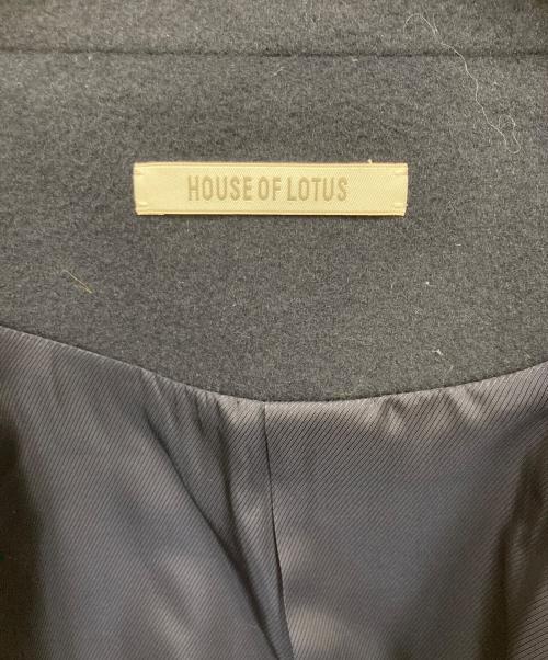 house of lotus（ハウスオブロータス）HOUSE OF LOTUS (ハウスオブロータス) ダブルコート ネイビー サイズ:Mの古着・服飾アイテム