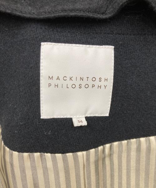 MACKINTOSH PHILOSOPHY（マッキントッシュ フィロソフィー）MACKINTOSH PHILOSOPHY (マッキントッシュ フィロソフィー) フーデッドコート ネイビー サイズ:36の古着・服飾アイテム