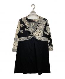 LEONARD（レオナール）の古着「ワンピース」｜ブラック