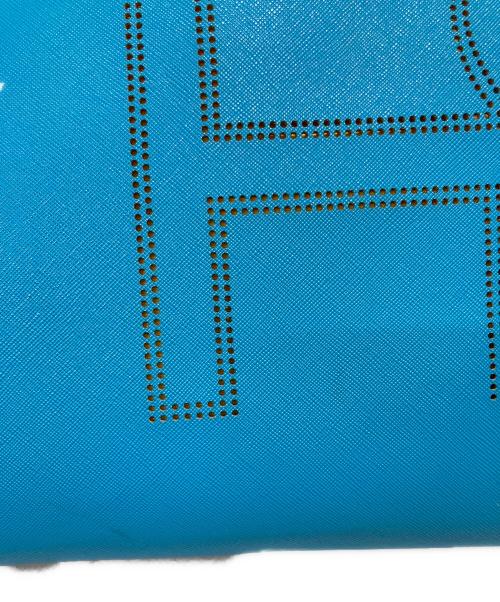 Heal Creek（ヒールクリーク）Heal Creek (ヒールクリーク) ボストンバッグ スカイブルーの古着・服飾アイテム