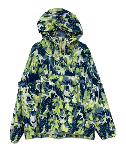 THE NORTH FACE（ザ ノース フェイス）THE NORTH FACE (ザ ノース フェイス) PRINTED CLASS V PULLOVER 黄緑 サイズ:XLの古着・服飾アイテム