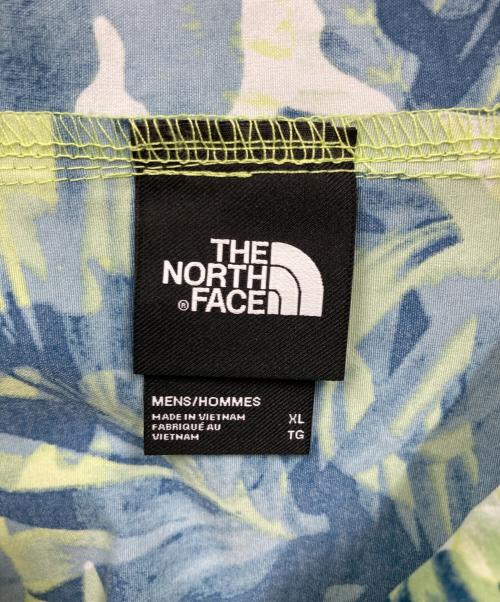THE NORTH FACE（ザ ノース フェイス）THE NORTH FACE (ザ ノース フェイス) PRINTED CLASS V PULLOVER 黄緑 サイズ:XLの古着・服飾アイテム