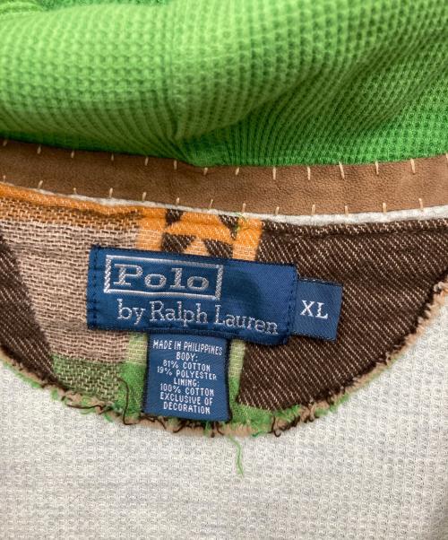 POLO RALPH LAUREN（ポロ・ラルフローレン）POLO RALPH LAUREN (ポロ・ラルフローレン) ジップパーカー グリーン サイズ:XLの古着・服飾アイテム