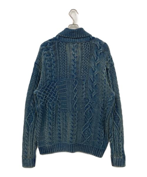 POLO RALPH LAUREN（ポロ・ラルフローレン）POLO RALPH LAUREN (ポロ・ラルフローレン) カーディガン インディゴ サイズ:XLの古着・服飾アイテム