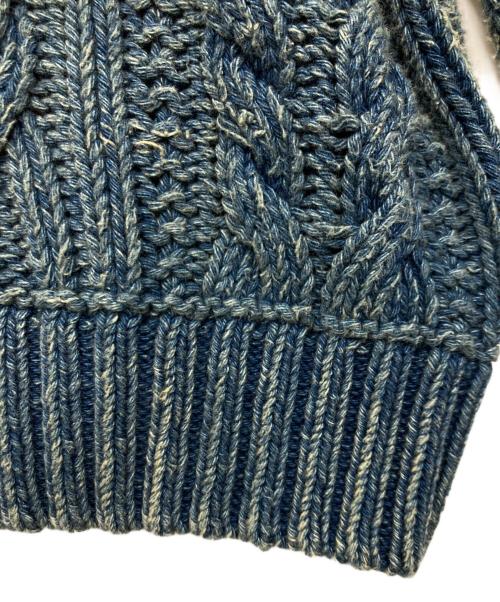 POLO RALPH LAUREN（ポロ・ラルフローレン）POLO RALPH LAUREN (ポロ・ラルフローレン) カーディガン インディゴ サイズ:XLの古着・服飾アイテム