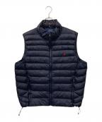 POLO RALPH LAURENポロ・ラルフローレン）の古着「ダウンベスト」｜ネイビー