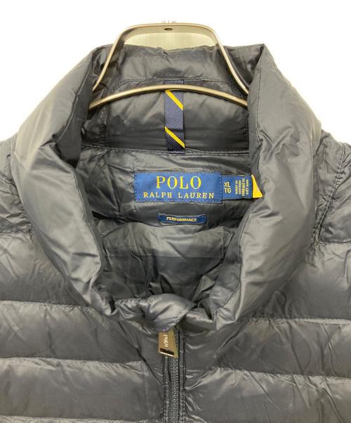 POLO RALPH LAUREN（ポロ・ラルフローレン）POLO RALPH LAUREN (ポロ・ラルフローレン) ダウンベスト ネイビー サイズ:XLの古着・服飾アイテム