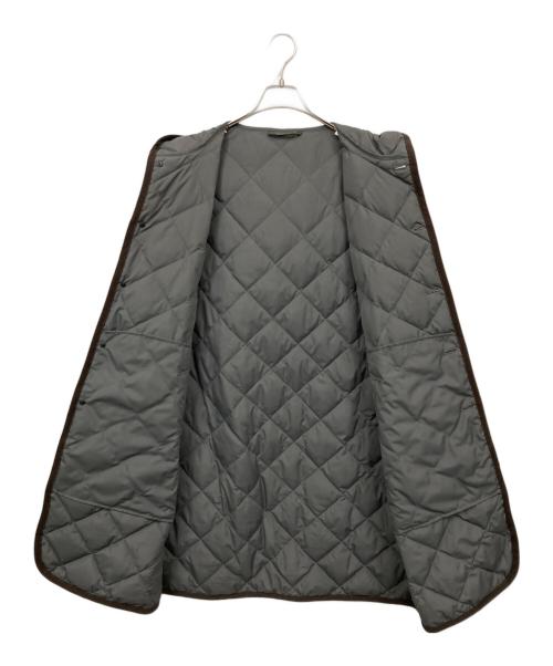 TAION（タイオン）TAION (タイオン) パイピングダウンコート カーキ サイズ:XLの古着・服飾アイテム