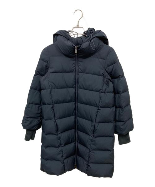 MAX&Co.（マックスアンドコー）MAX&Co. (マックスアンドコー) リブダウンコート ネイビー サイズ:Mの古着・服飾アイテム