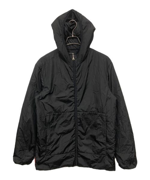 PRADA SPORTS（プラダスポーツ）PRADA SPORTS (プラダスポーツ) 中綿ナイロンジャケット ブラック サイズ:50の古着・服飾アイテム