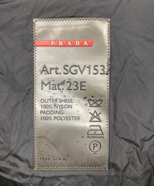 PRADA SPORTS（プラダスポーツ）PRADA SPORTS (プラダスポーツ) 中綿ナイロンジャケット ブラック サイズ:50の古着・服飾アイテム