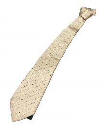 PRADA（プラダ）の古着「ネクタイ」｜ベージュ