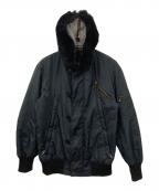 DOLCE & GABBANAドルチェ＆ガッバーナ）の古着「フライトジャケット」｜ブラック