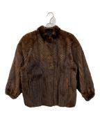 SAGA MINKサガミンク）の古着「ファージャケット」｜ブラウン